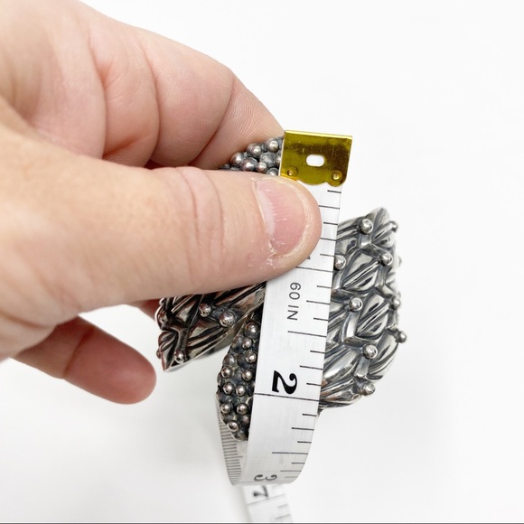 Margot de Taxco cornflower clamper Bracelet 5316 - Picture 6 of 13